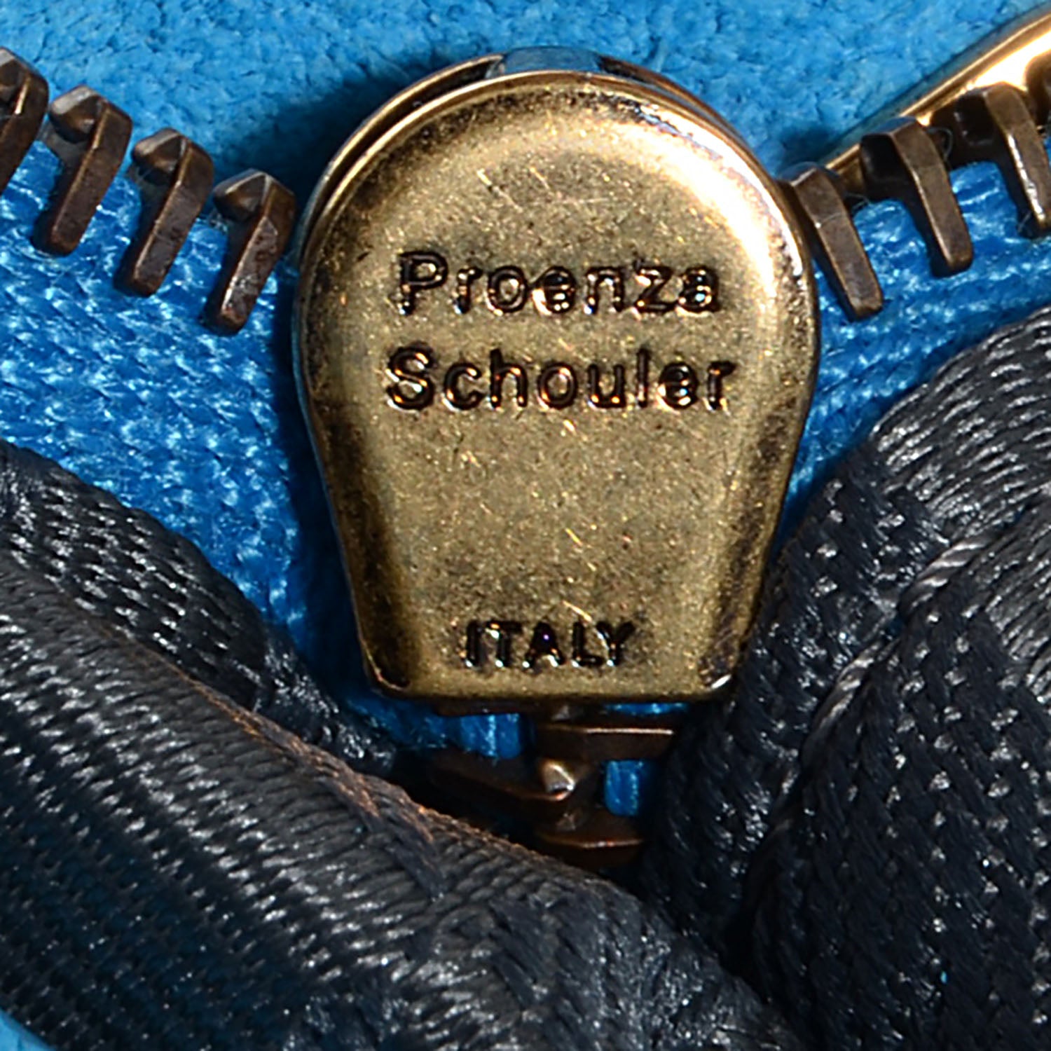 Proenza Schouler Suede PS1 Pochette Clutch Rip Tide 3 of 11