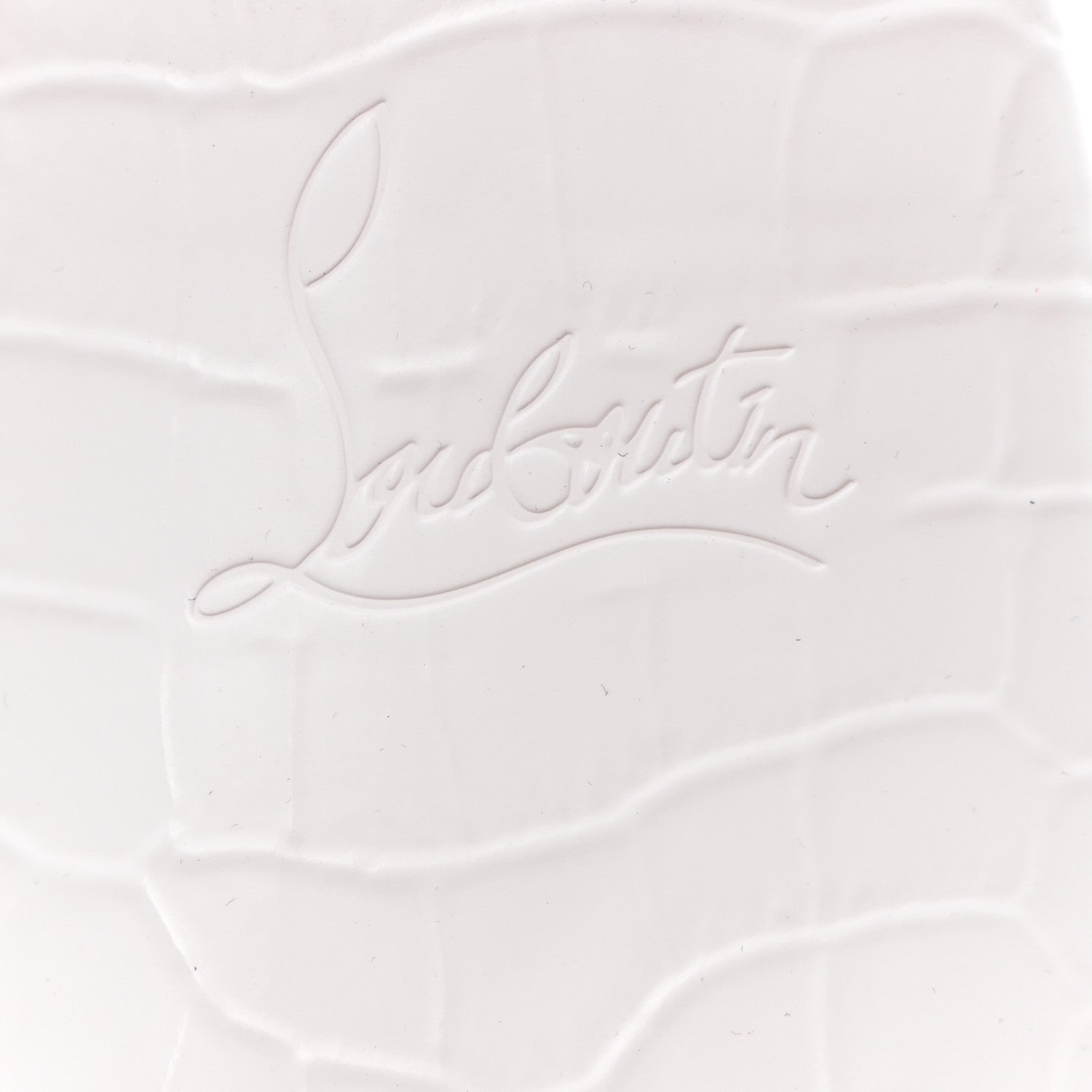 Christian Louboutin Calfskin Donna Studded Pool Fun Platform Flat Slide Sandals 41 White 9 of 11