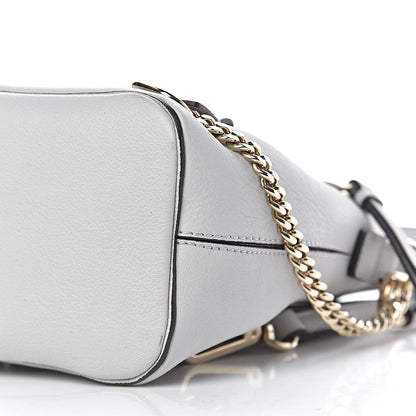 Chloe Suede Calfskin Mini Faye Backpack Airy Grey 9 of 10