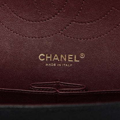 Chanel Caviar Quilted Jumbo Double Flap Black 8 of 10