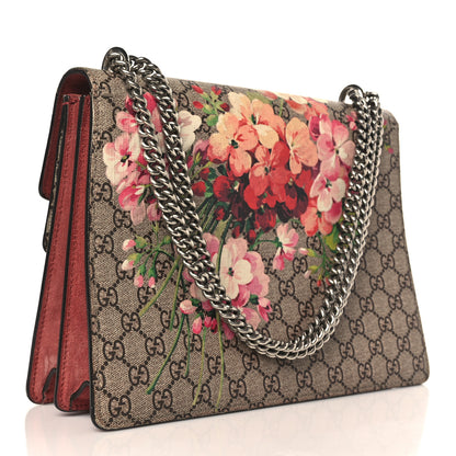 Gucci GG Supreme Monogram Blooms Medium Dionysus Shoulder Bag Beige Multicolor Dry Rose 3 of 13