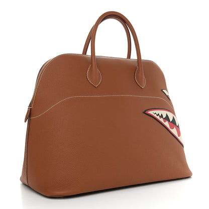 Hermes Togo Shark Bolide 45 Gold 3 of 9