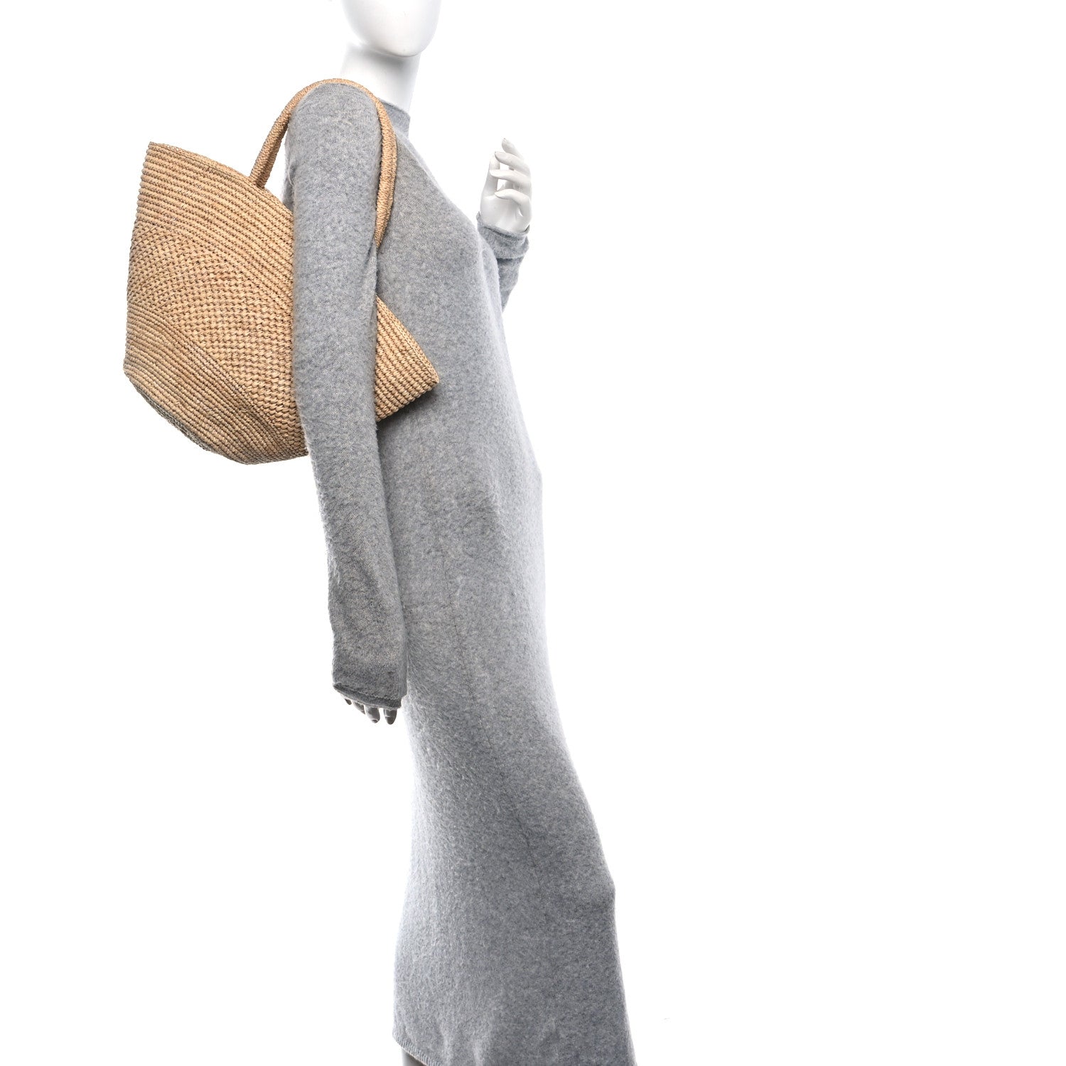The Row Raffia Emilie Tote Bag Natural 2 of 9