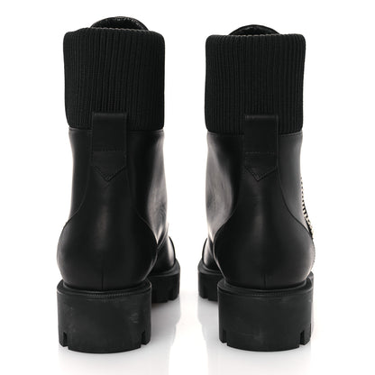 Christian Louboutin Calfskin Quilted En Hiver Boots 39.5 Black 6 of 14