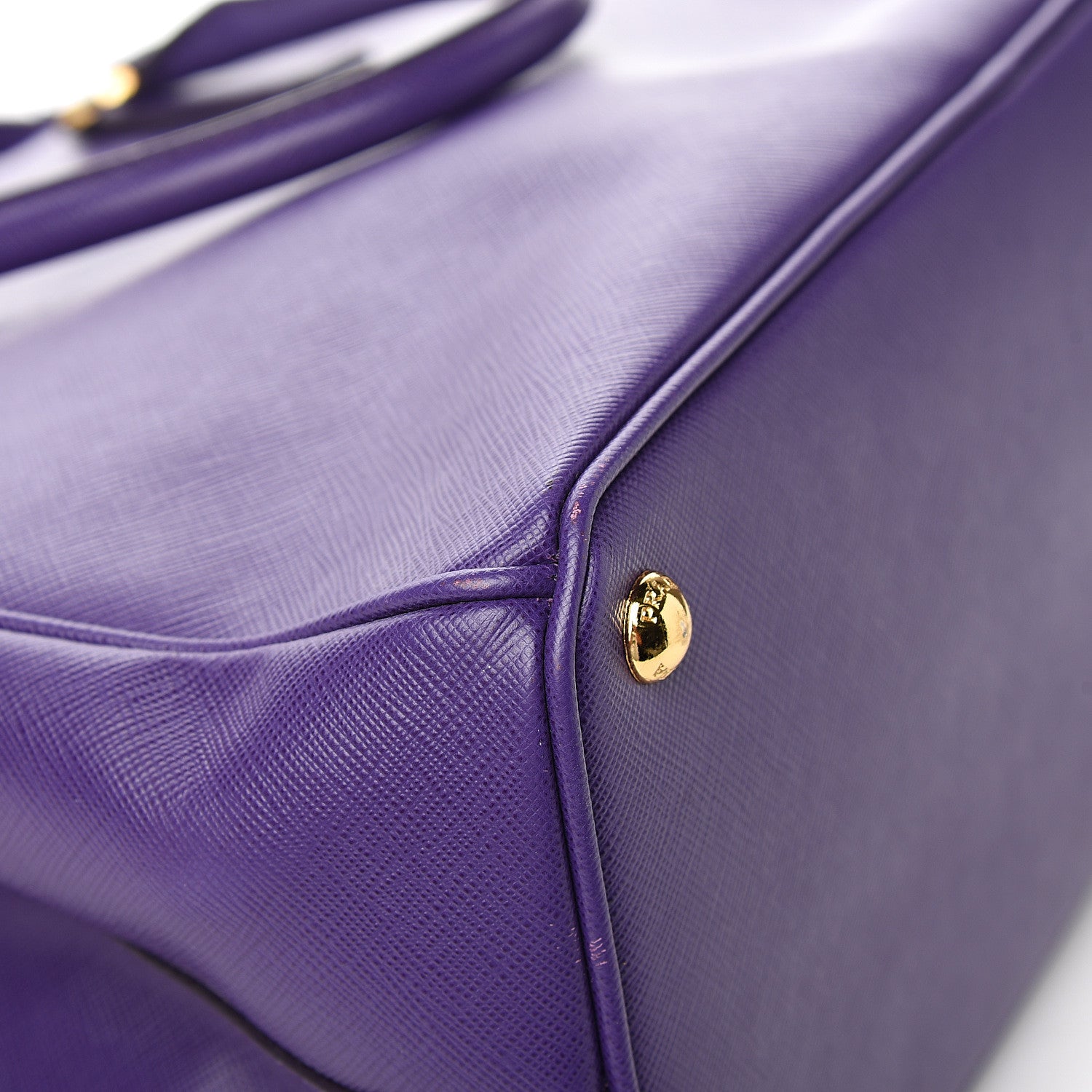 Prada Saffiano Medium Galleria Double Zip Tote Viola 9 of 12