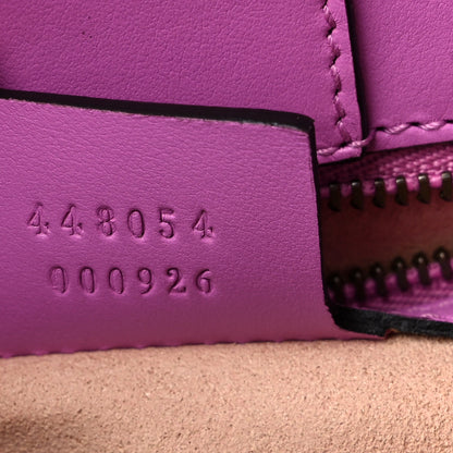 Gucci Calfskin Matelasse Small GG Marmont Tote Candy Mousse 7 of 11