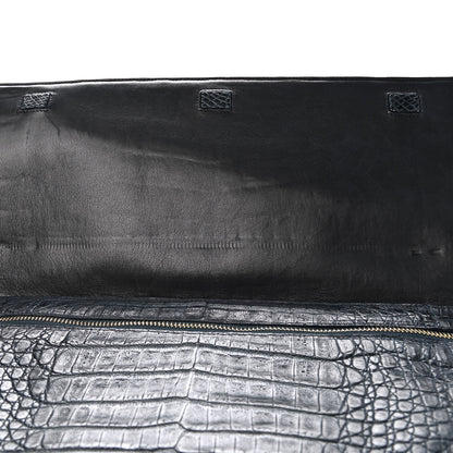 Nancy Gonzalez Crocodile Clutch Blue 9 of 9