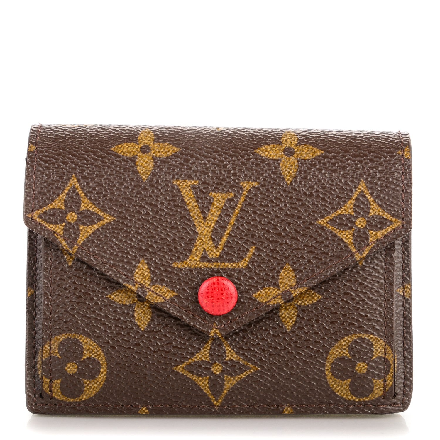 Louis Vuitton Monogram Compact Marie Wallet Rouge 1 of 7