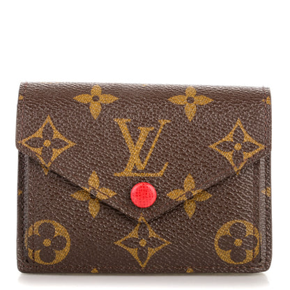 Louis Vuitton Monogram Compact Marie Wallet Rouge 1 of 7