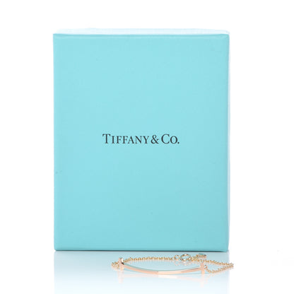Tiffany 18K Rose Gold T Smile Bracelet 7 of 7