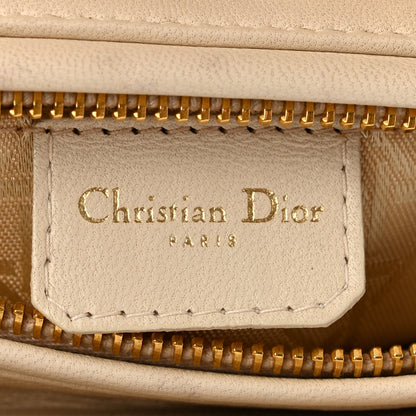 Christian Dior Lambskin Cannage Medium Lady Dior White 6 of 12