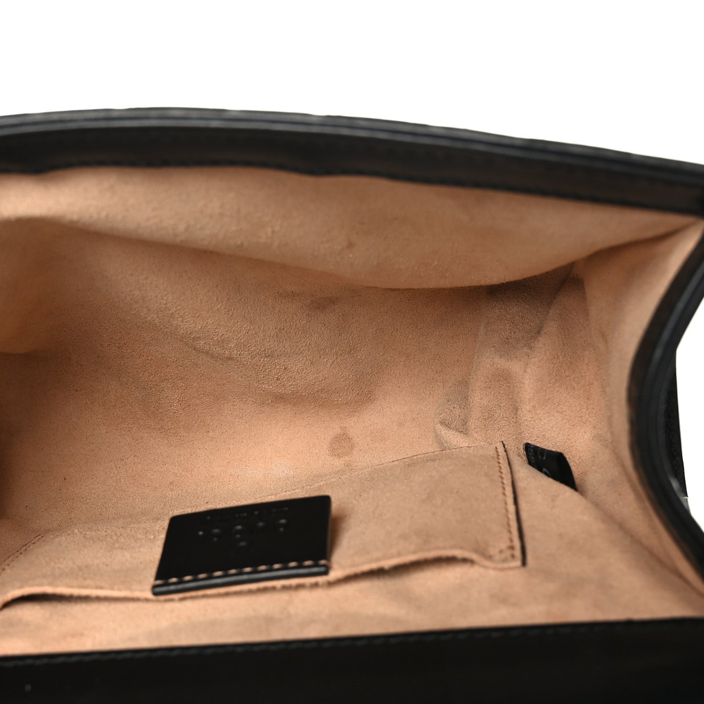 Guccissima Small Padlock Shoulder Bag Black