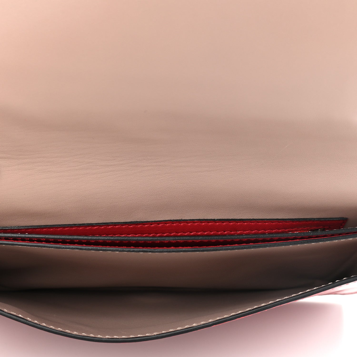 Valentino Garavani Nappa Rockstud Wristlet Clutch Rosso Valentino 4 of 8