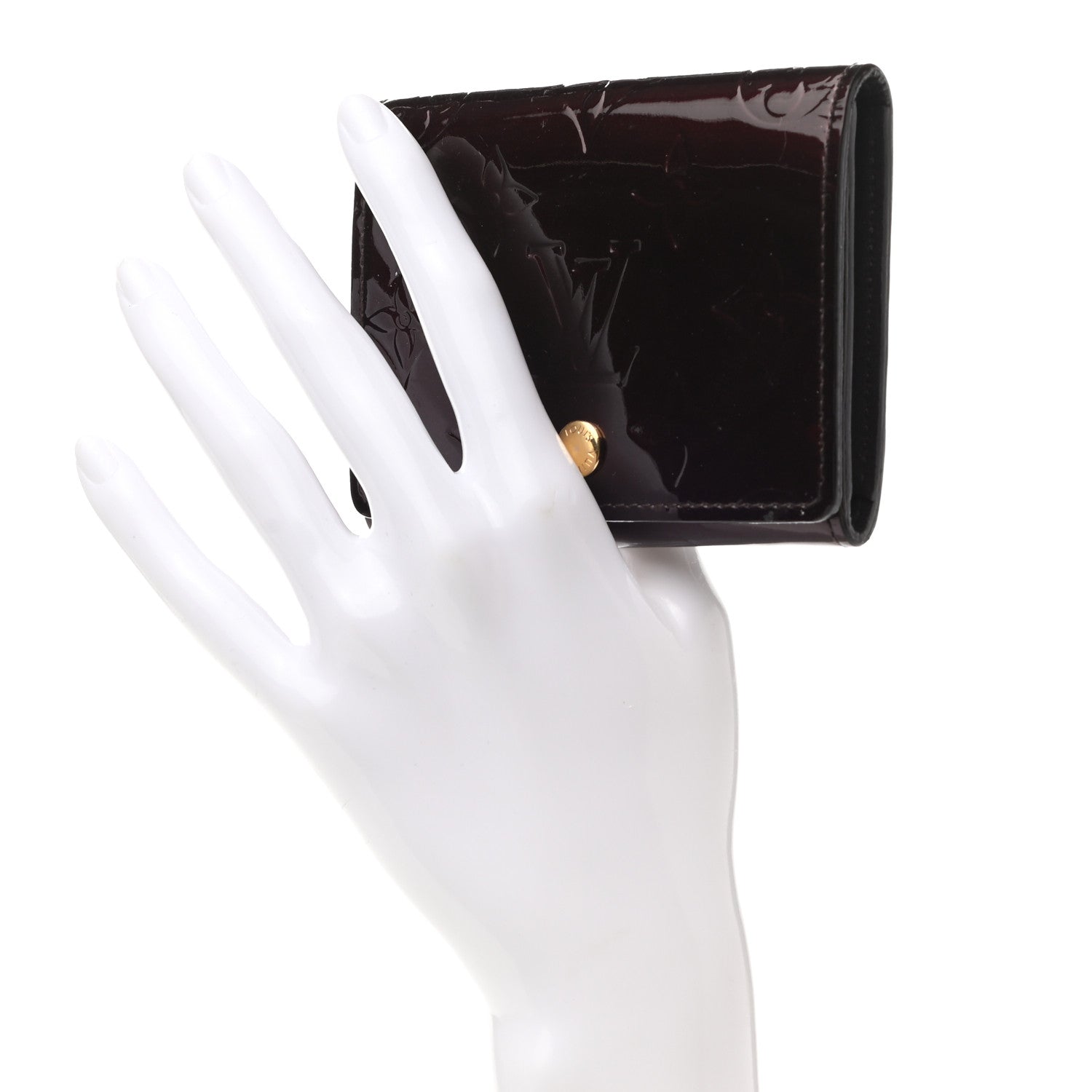 Louis Vuitton Vernis Business Card Holder Amarante 2 of 7