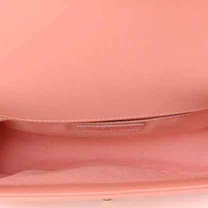Chanel Caviar Quilted Medium Boy Flap Light Pink 5 of 10