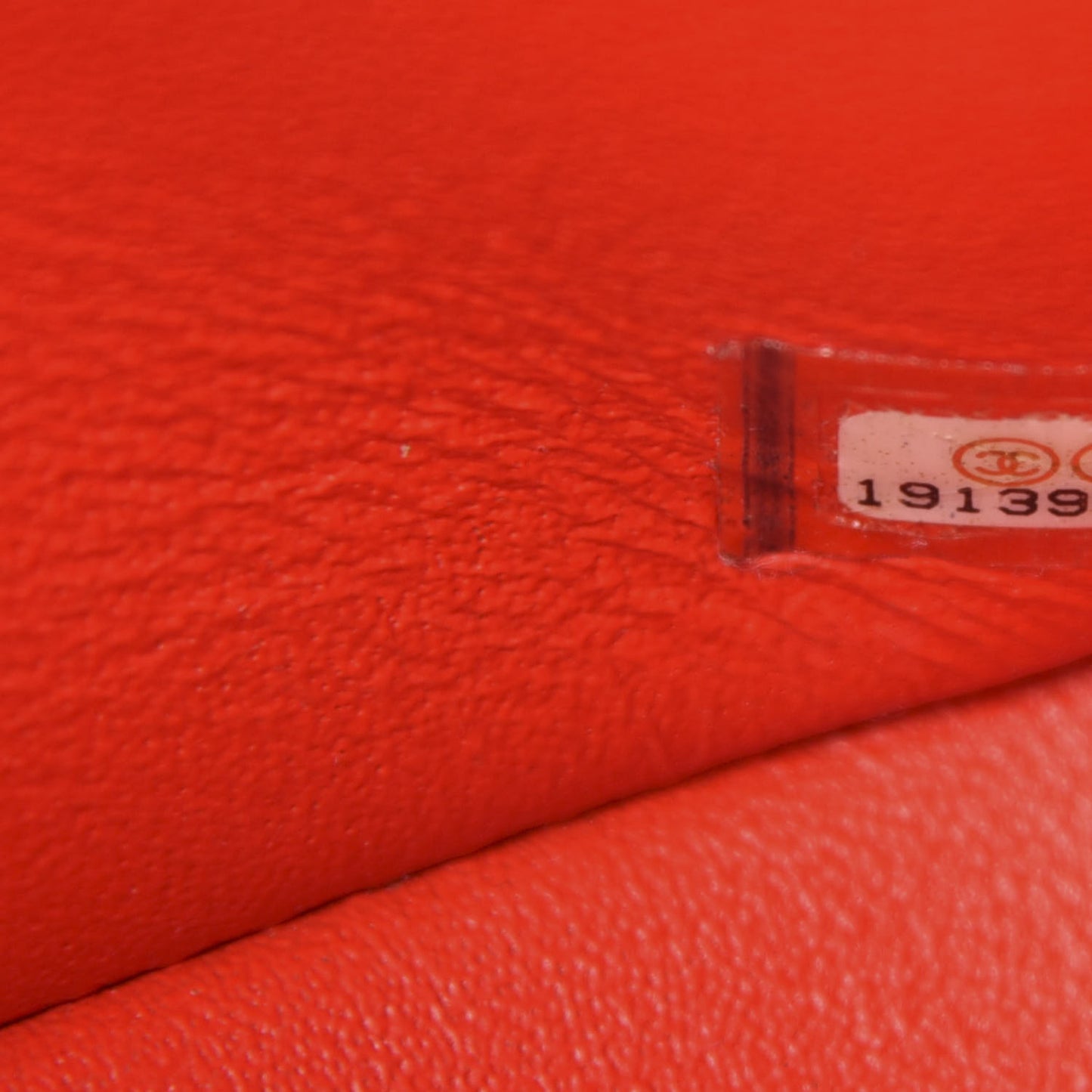 Patent Quilted Jumbo Double Flap Red