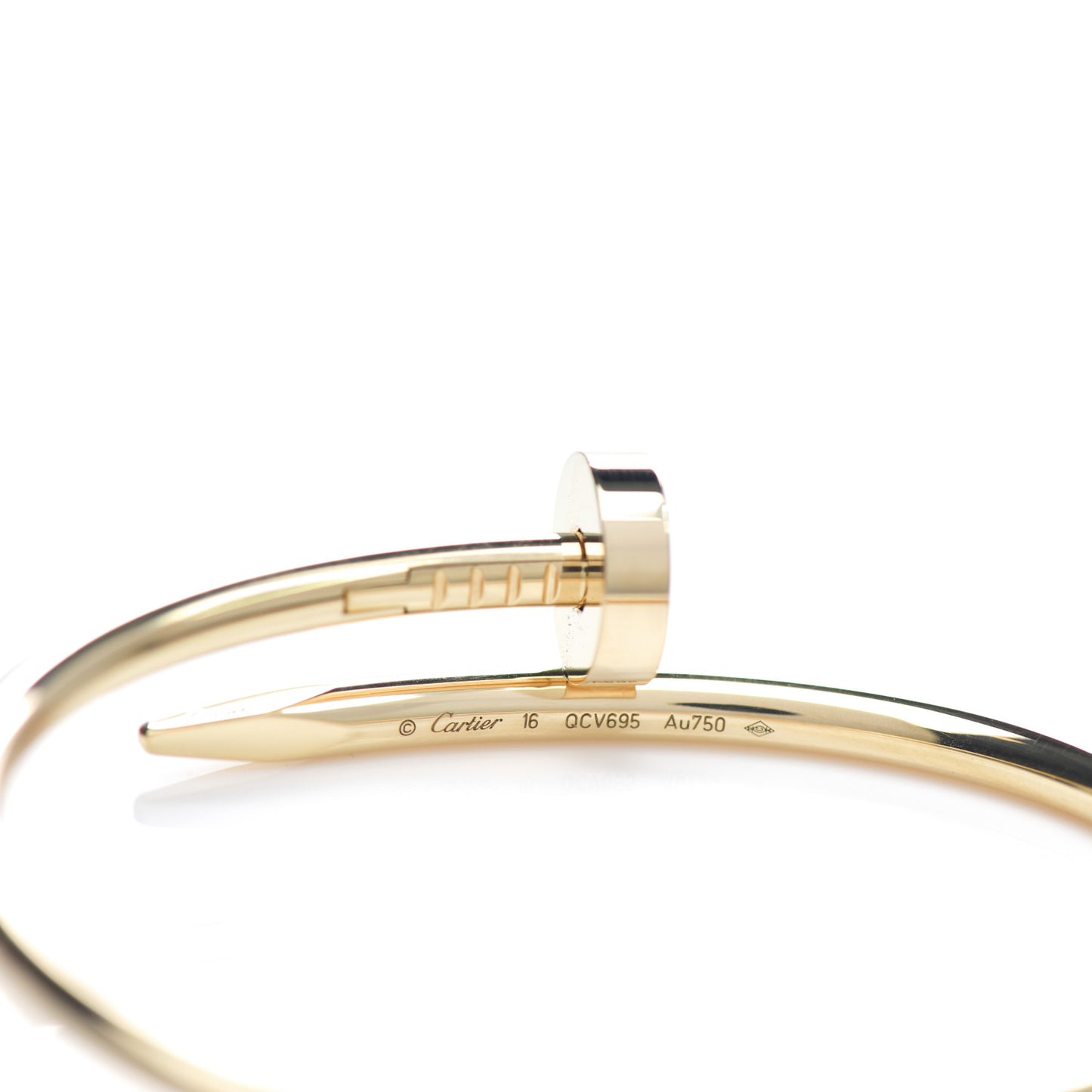 18K Yellow Gold Juste Un Clou Bracelet 16