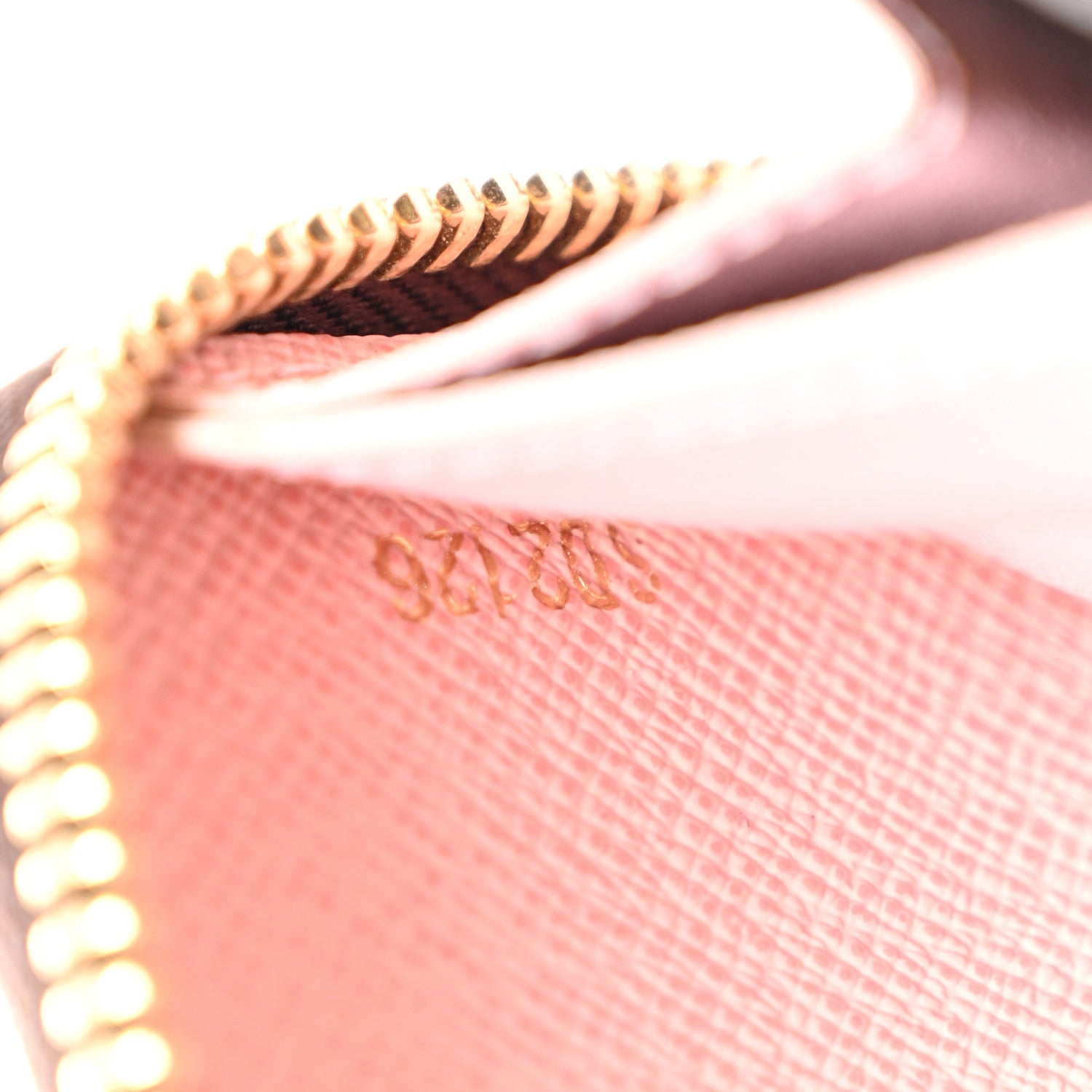 Louis Vuitton Monogram Clemence Wallet Rose Ballerine 7 of 8