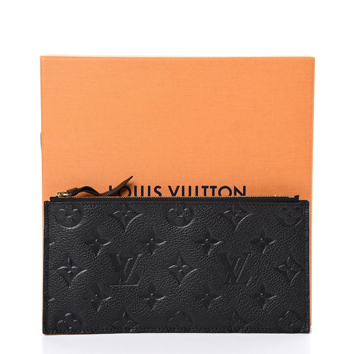 Empreinte Felicie Chain Wallet Zippered Insert Black