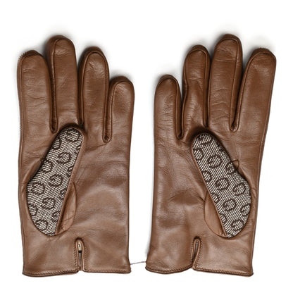 Gucci Monogram Calfskin Gloves 2 of 5