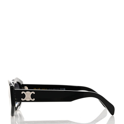 Celine Acetate Triomphe 01 Sunglasses CL 40238U Black 3 of 8