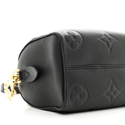 Louis Vuitton Empreinte Monogram Giant Speedy Bandouliere 20 Black 8 of 9