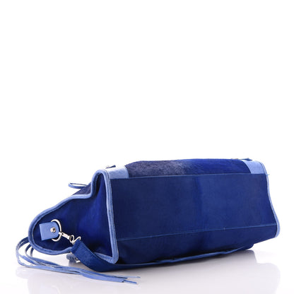 Balenciaga Chevre Pony Hair Classic Hardware City Bleuet 5 of 13