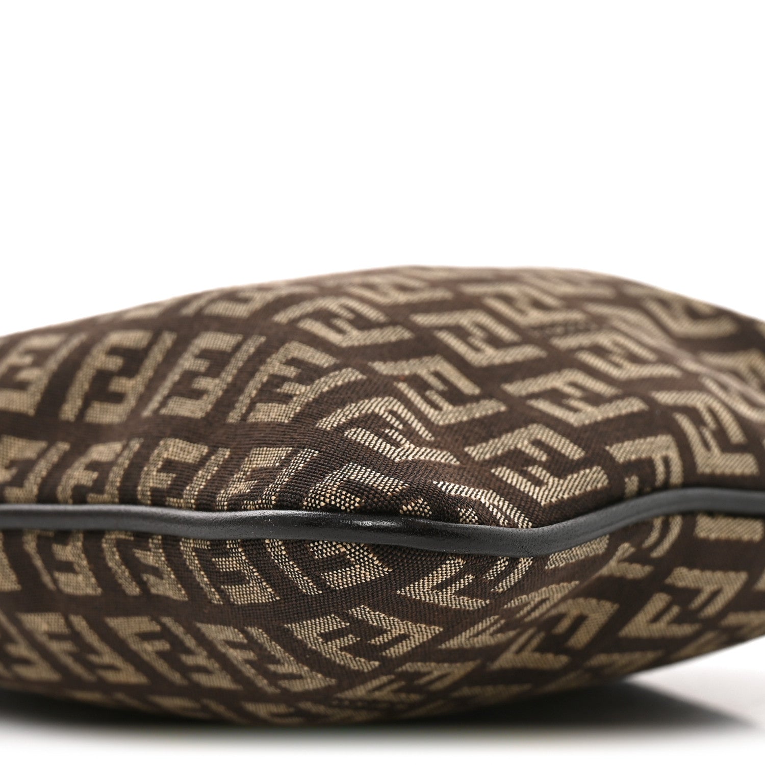 Fendi Zucchino Crossbody Dark Brown 10 of 10