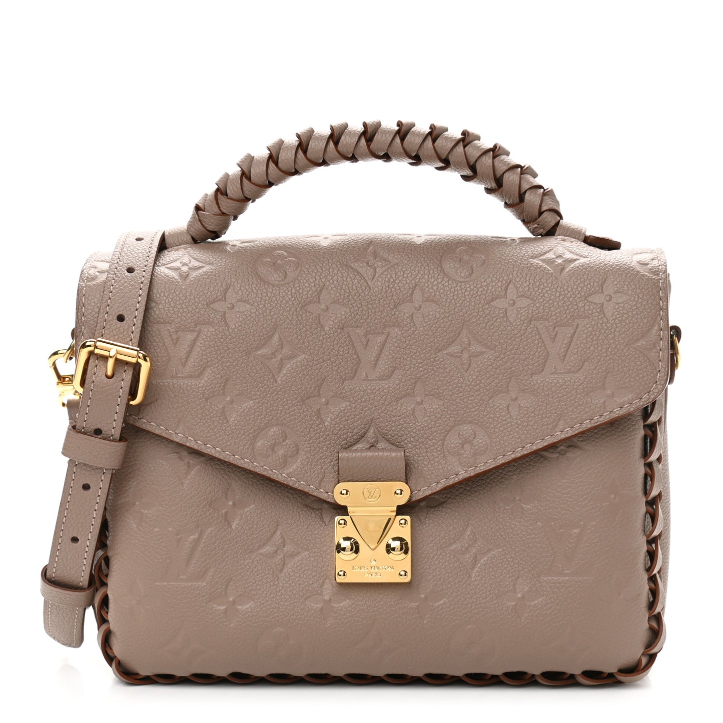 Empreinte Braided Pochette Metis Vison