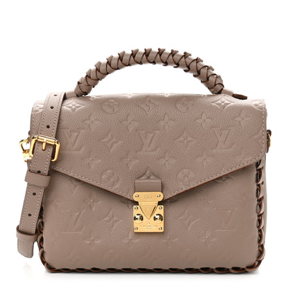 Louis Vuitton Empreinte Braided Pochette Metis Vison 1 of 8