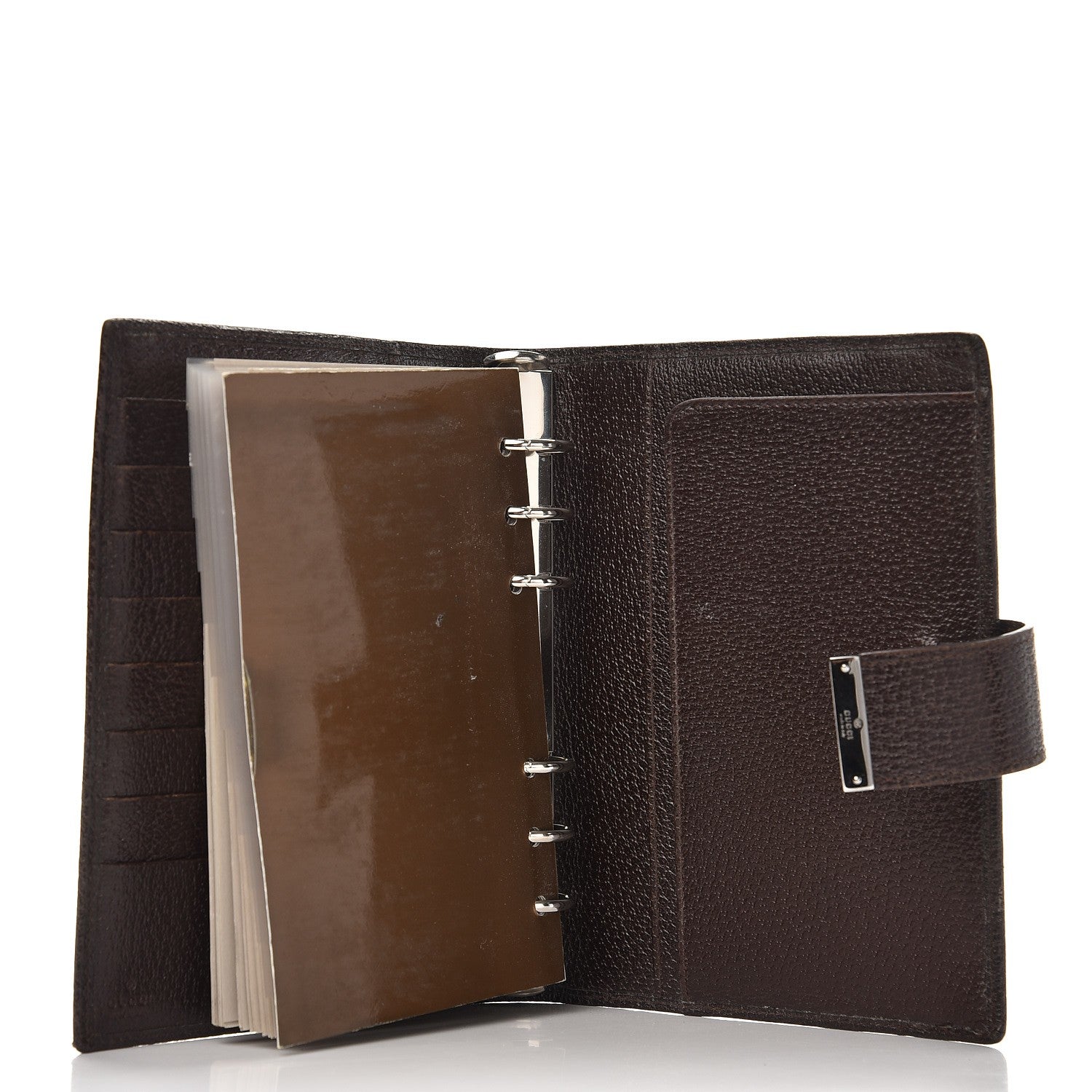 Gucci Monogram Standard Agenda Dark Brown 6 of 12