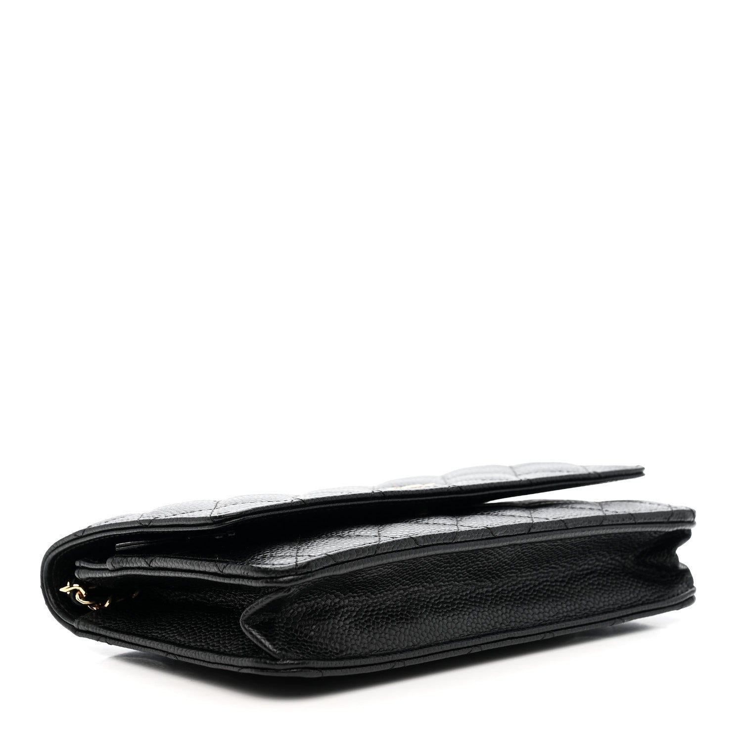 Chanel Caviar Quilted Wallet on Chain WOC Black 3 of 11
