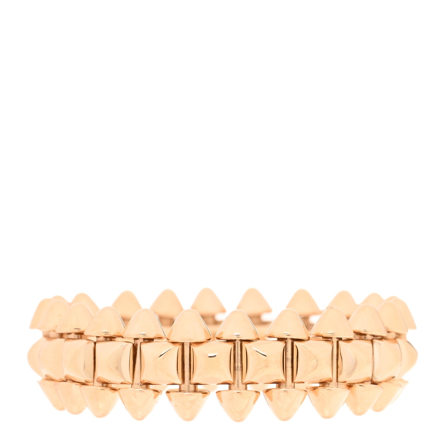 Cartier 18K Pink Gold SM Clash De Cartier Ring 51 5.75 1 of 4