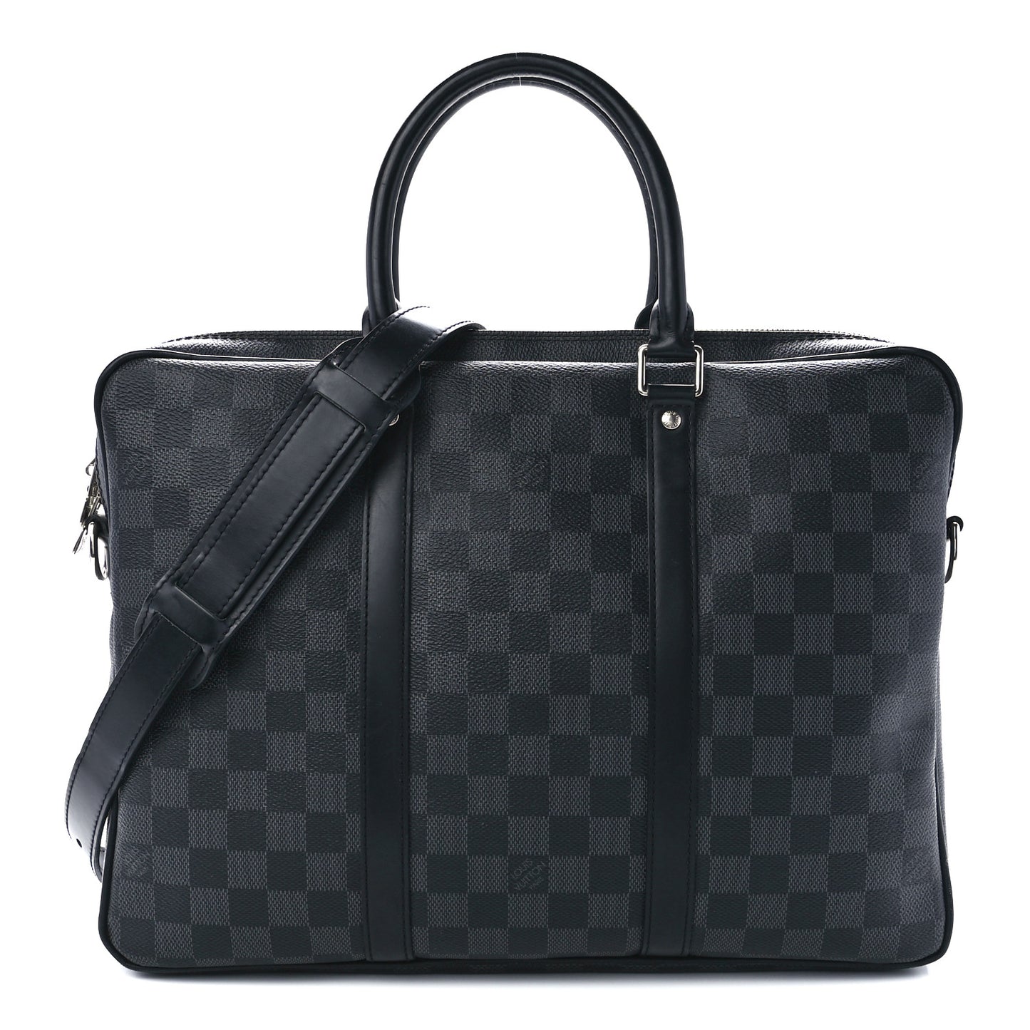 Damier Graphite Porte Documents Voyage PM