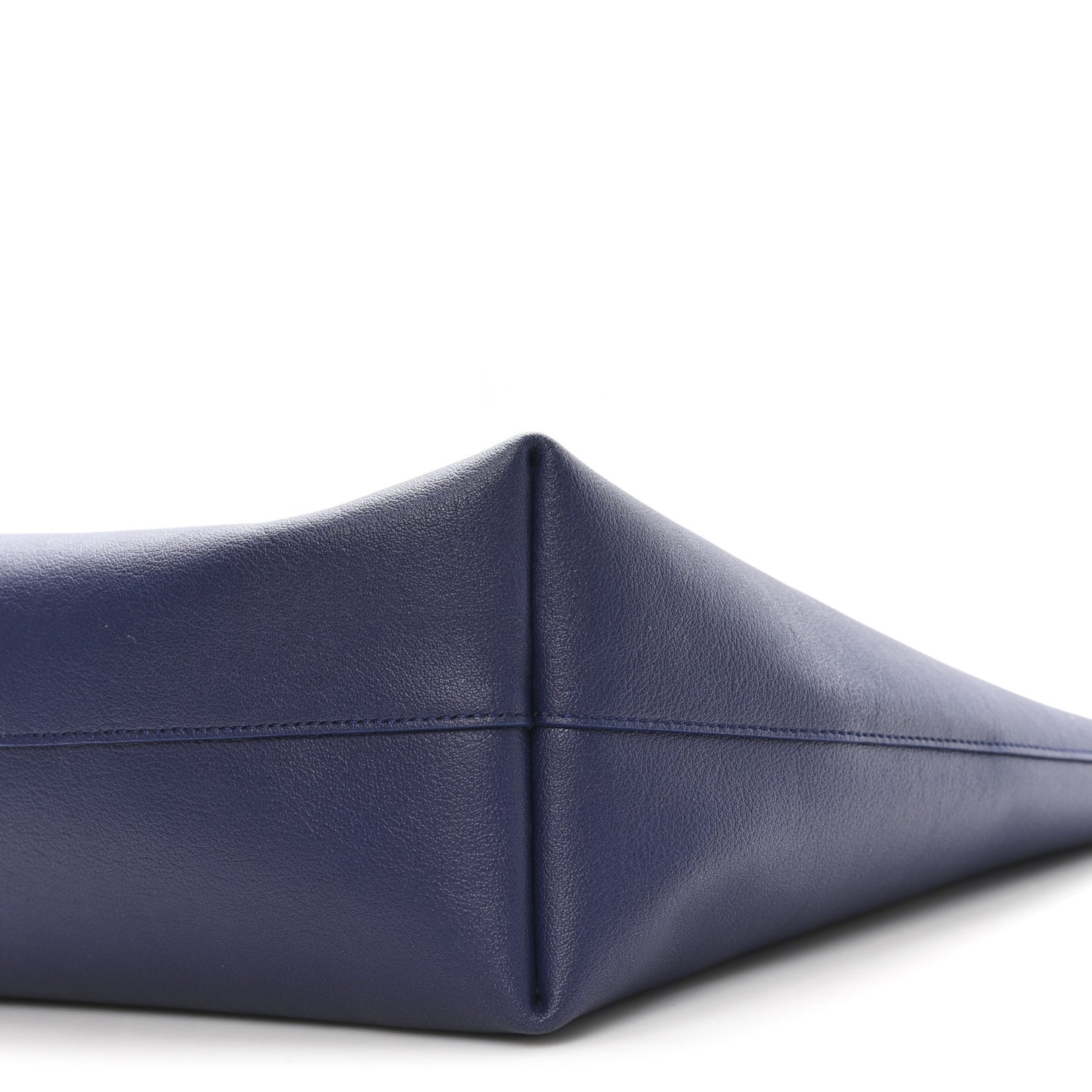 Calfskin Large Shopping Tote Saphir