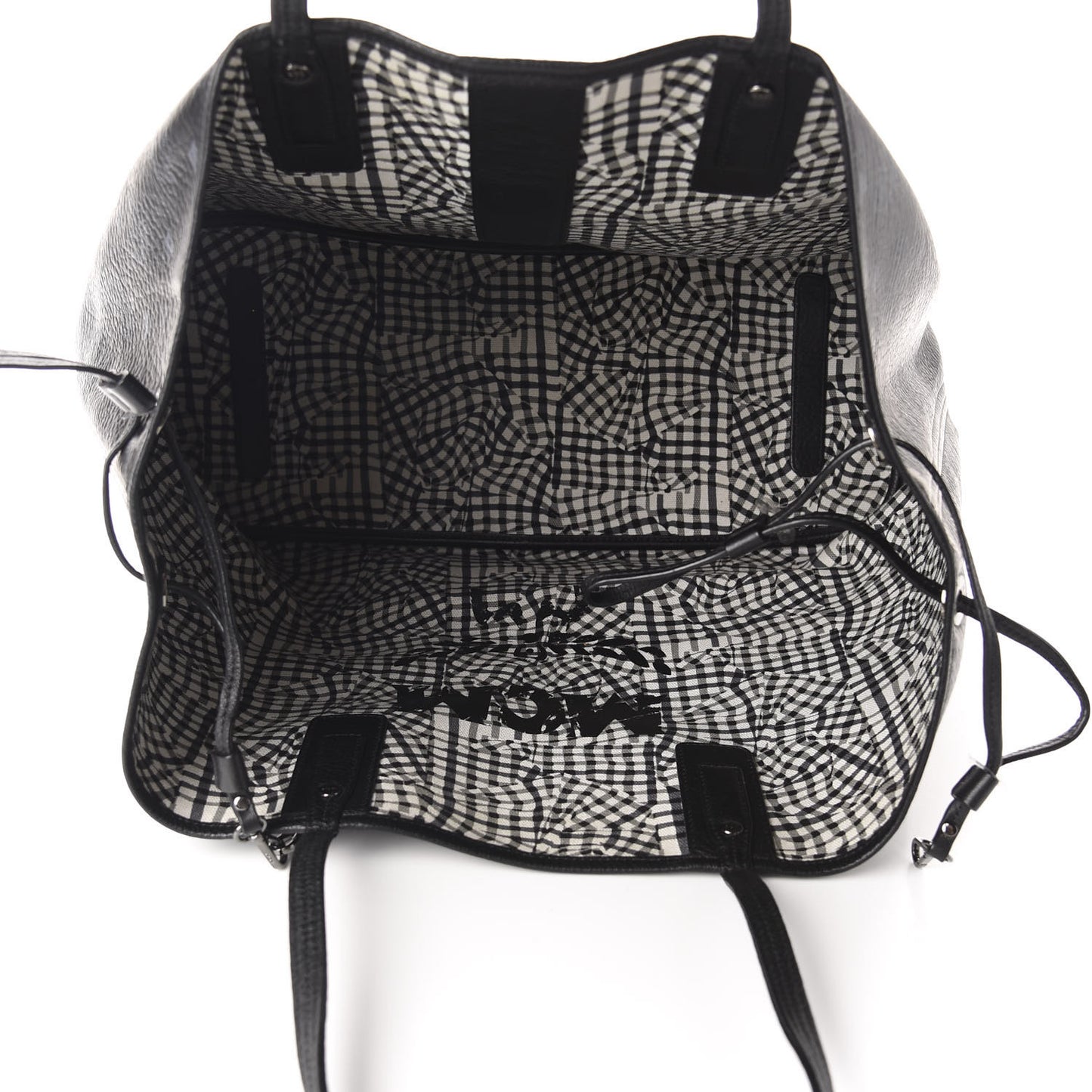 Visetos Large Liz Reversible Shopper Tote Black
