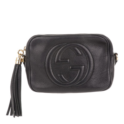 Gucci Pebbled Calfskin Small Soho Disco Bag Black 1 of 7