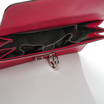 Gucci Moon Calfskin Medium Interlocking G Shoulder Bag Petunia 5 of 7