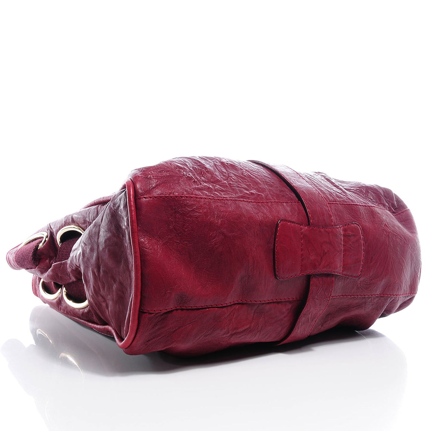 Leather XL Ramona Tote Red