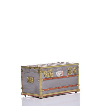 Louis Vuitton Mini Malle Zinc Trunk Paperweight Jewelry Box 3 of 11
