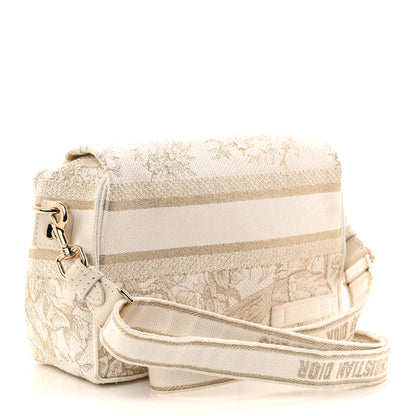 Christian Dior Canvas Diorcamp Messenger White Gold 3 of 10
