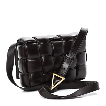 Bottega Veneta Paper Calfskin Maxi Intreccio Padded Cassette Crossbody Bag Fondant 3 of 10