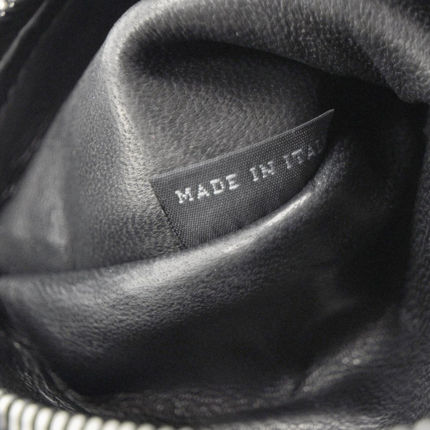 Saffiano Camouflage Pouch Key Chain Fumo