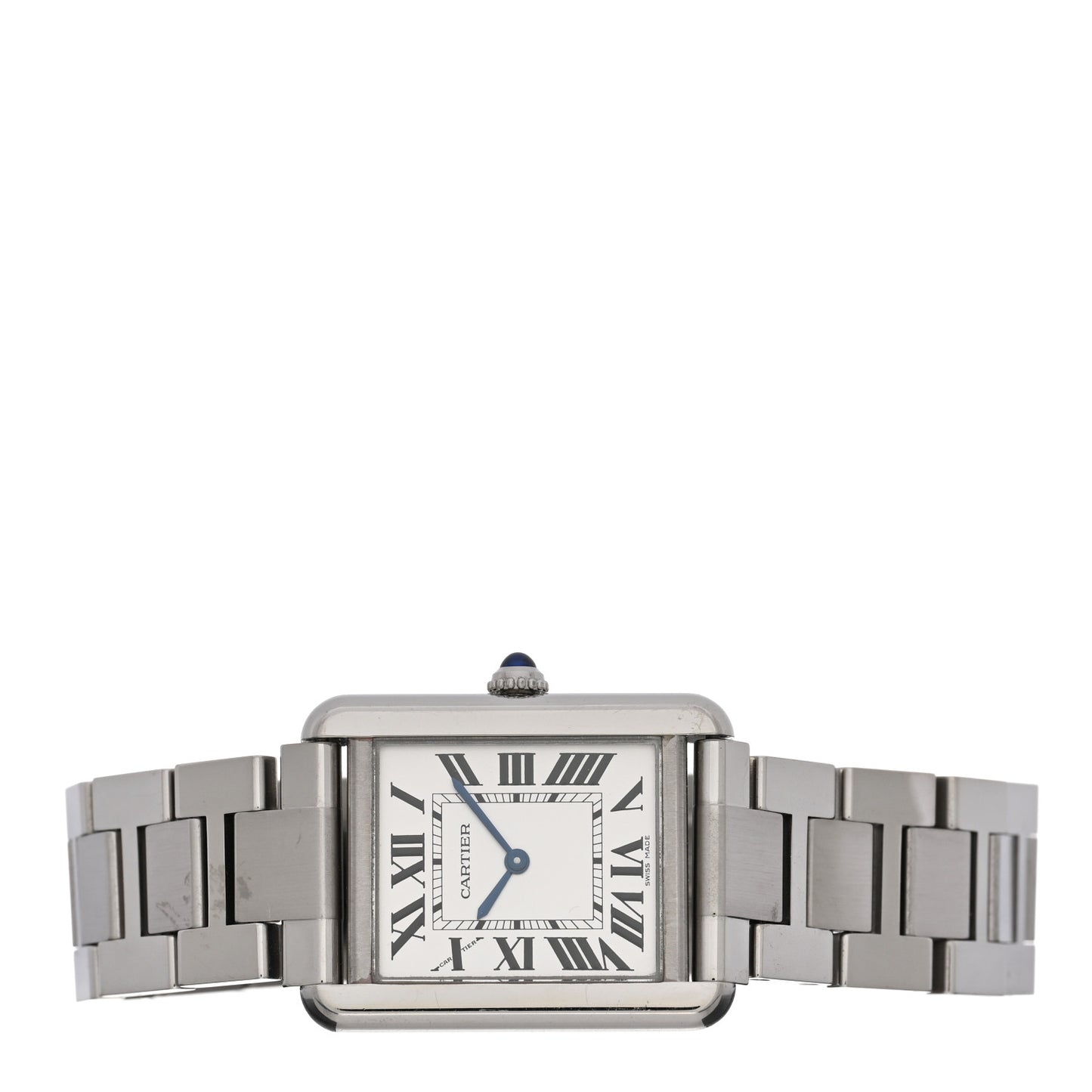 Stainless Steel 24mm Tank Solo Quartz Watch