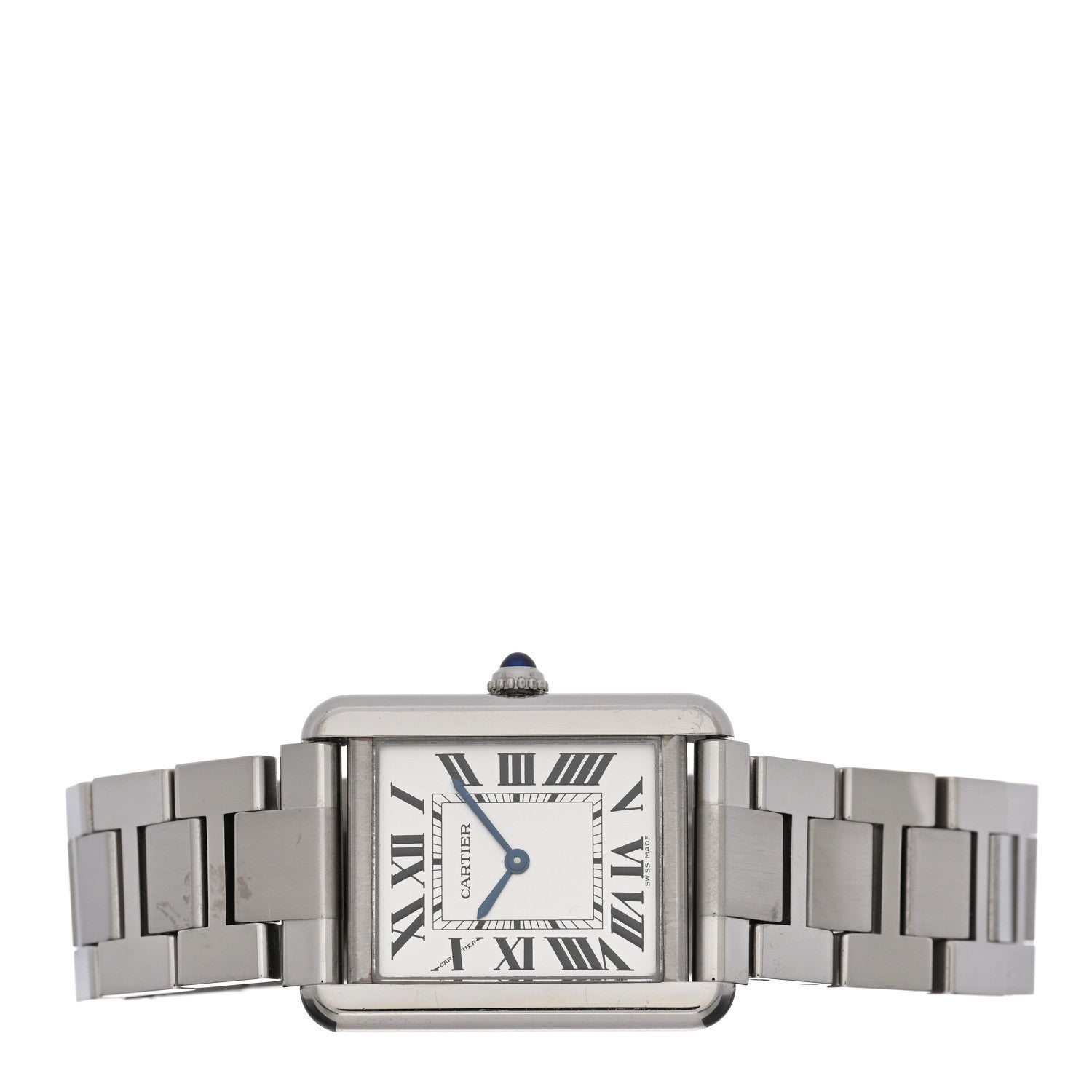 Cartier Stainless Steel 24mm Tank Solo Quartz Watch 2 of 5