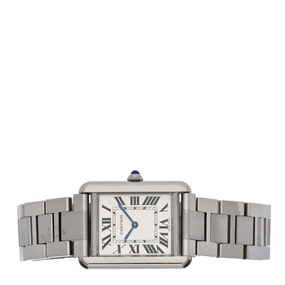 Cartier Stainless Steel 24mm Tank Solo Quartz Watch 2 of 5