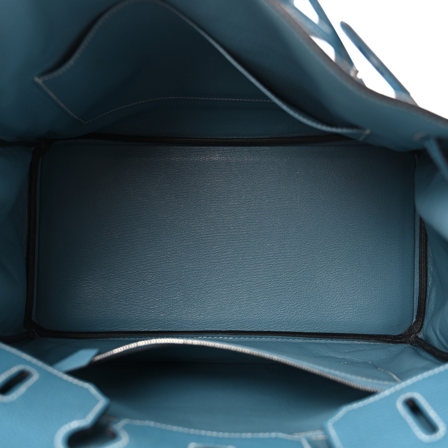 Hermes Togo Birkin 35 Blue Jean 5 of 16