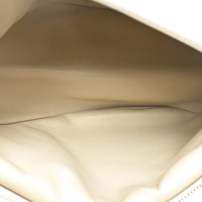 The Row Grained Calfskin Small Slouchy Banana Bag Ivory 5 of 9