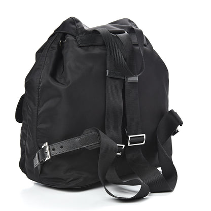 Prada Nylon Vela Medium Backpack Black 3 of 11