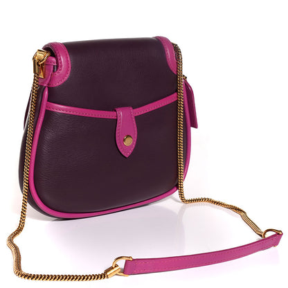 Louis Vuitton Cuir Art Deco Trapeze Prune Cyclamen 3 of 7